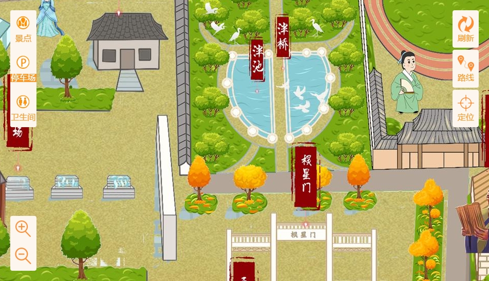 板芙镇手绘地图景区语音讲解导览系统：智慧景区建设的基石